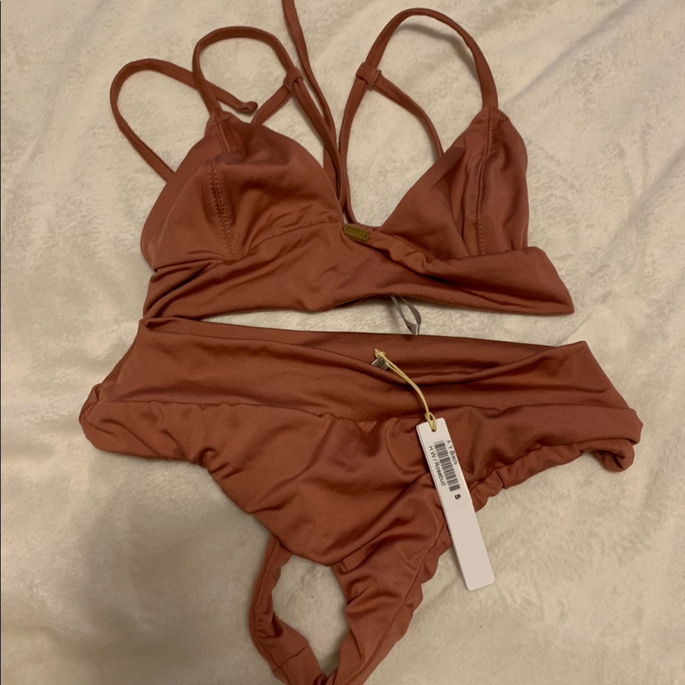 Gooseberry For You Bikini Top&Bottom Rosebud XS